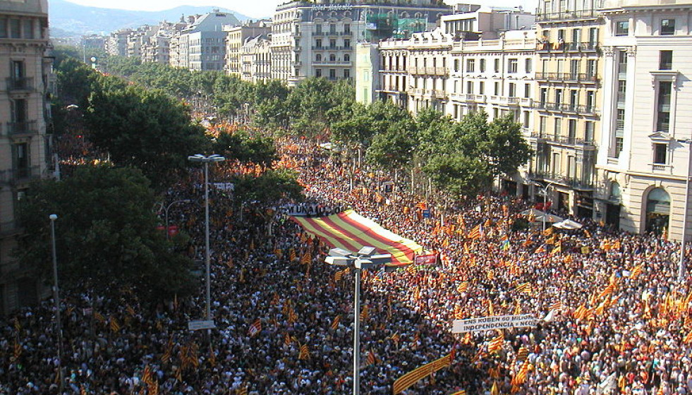 Manifestación independentista
