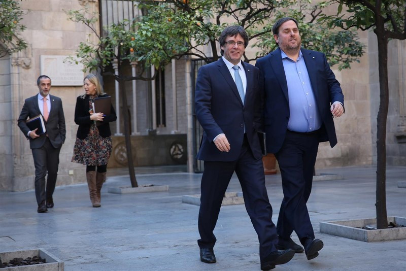 Puigdemont Junqueras