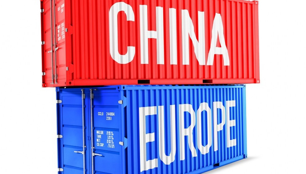 Comercio de china y europa
