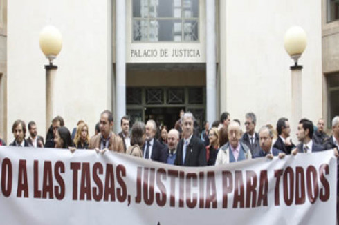  La Ley de Tasas va a crear una justicia sólo para ricos